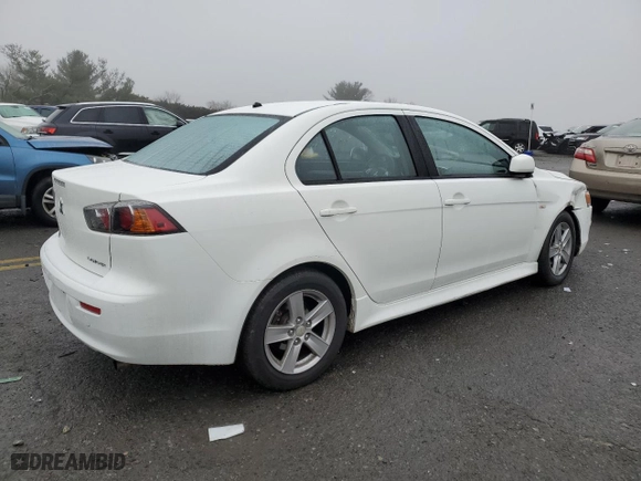 2013 Mitsubishi Lancer SE with VIN JA32V2FW5DU014734, listed as a Copart auction lot 84496464 with 112,750 mi miles and Salvage Title. Bid and sale history available at carsss.com. Image 3.