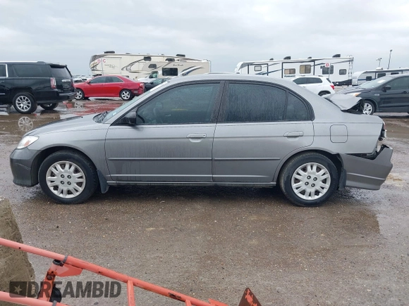 2005 Honda Civic LX with VIN 2HGES16525H614268, listed as a IAAI auction lot 41948313 with 207,657 mi miles and . Bid and sale history available at DreamBid. Image 14.