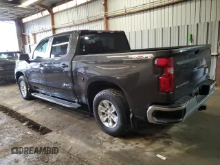 2021 Chevrolet Silverado 1500 LT with VIN 1GCUYDED6MZ135451, listed as a Copart auction lot 46998905 with 103,371 mi miles and Salvage Title. Bid and sale history available at carsss.com. Image 2.