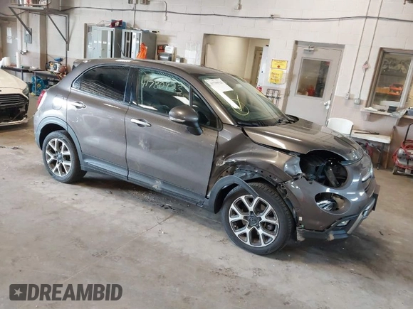 2016 FIAT 500X Trekking with VIN ZFBCFXCT0GP329255, listed as a IAAI auction lot 41780923 with 81,910 mi miles and . Bid and sale history available at DreamBid. Image 1.