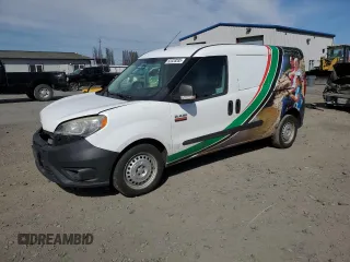 2017 Ram ProMaster City Cargo Van Tradesman with VIN ZFBERFAB1H6D93665, listed as a Copart auction lot 53328285 with 157,559 mi miles and Clean Title. Bid and sale history available at carsss.com. Image 1.