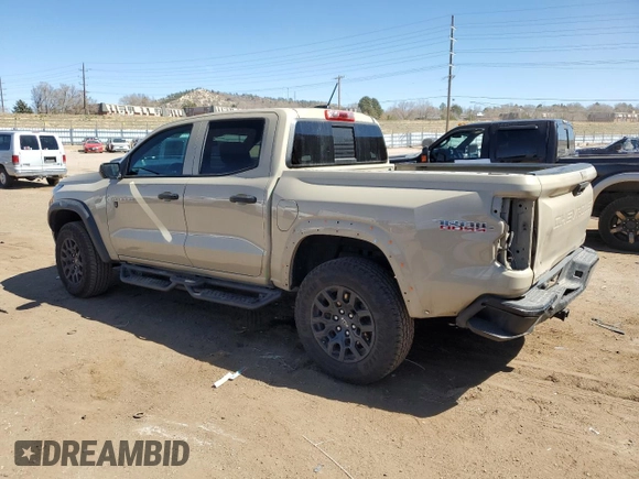2024 Chevrolet Colorado 4WD Trail Boss z VIN 1GCPTEEK5R1183691, wystawiony jako Copart lot #50265655 z przebiegiem 26 125 mil mil oraz Szkoda całkowita • Salvage title. Historia ofert i sprzedaży dostępna na DreamBid. Obrazek 2.