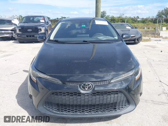 2020 Toyota Corolla LE with VIN 5YFEPRAE0LP087506, listed as a IAAI auction lot 40783575 with 101,212 mi miles. Bid and sale history available at carsss.com. Image 12.