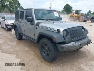 2016 Jeep Wrangler Unlimited Freedom with VIN 1C4BJWDGXGL213952, listed as a IAAI auction lot 42452857 with 159,681 mi miles and . Bid and sale history available at DreamBid. Image 1.