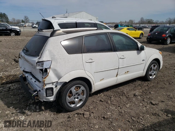 2005 Pontiac Vibe with VIN 5Y2SL66815Z454096, listed as a Copart auction lot 53141775 with 104,379 mi miles and Clean Title. Bid and sale history available at DreamBid. Image 3.