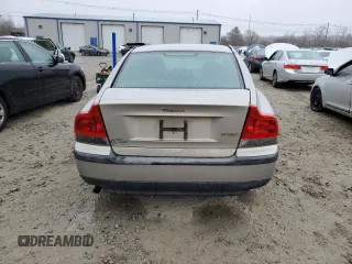 2001 Volvo S60 with VIN YV1RS61R112068583, listed as a Copart auction lot 81700044 with 0 mi miles and Clean Title. Bid and sale history available at carsss.com. Image 6.