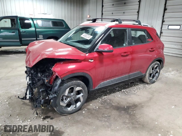 2021 Hyundai Venue SEL with VIN KMHRC8A32MU125422, listed as a Copart auction lot 49552245 with 22,409 mi miles and Non Repairable. Bid and sale history available at carsss.com. Image 1.