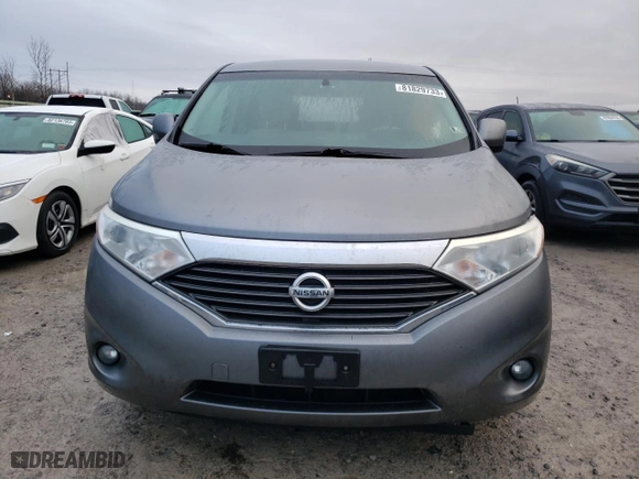 2015 Nissan Quest S with VIN JN8AE2KP8F9124098, listed as a Copart auction lot 81829733 with 119,026 mi miles. Bid and sale history available at carsss.com. Image 5.