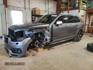 2019 Volvo XC90 R-Design with VIN YV4A22PM5K1515377, listed as a Copart auction lot 44791625 with 96,664 mi miles and Salvage Title. Bid and sale history available at carsss.com. Image 1.