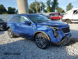 2023 Cadillac XT4 AWD Sport with VIN 1GYFZFR47PF139892, listed as a Copart auction lot 69779694 with 21,624 mi miles and Clean Title. Bid and sale history available at carsss.com. Image 4.