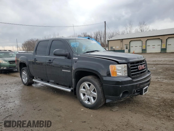 2012 GMC Sierra 1500 SLT z VIN 3GTP2WE73CG183668, wystawiony jako Copart lot #46223605 z przebiegiem Nie podano mil oraz Szkoda całkowita • Salvage title. Historia ofert i sprzedaży dostępna na DreamBid. Obrazek 4.