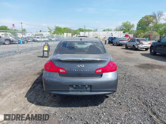2012 Infiniti G25 Sedan x with VIN JN1DV6AR7CM730491, listed as a IAAI auction lot 42157655 with Not Provided miles. Bid and sale history available at carsss.com. Image 16.