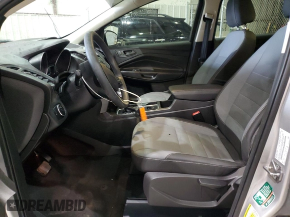2017 Ford Escape S with VIN 1FMCU0F77HUA21014, listed as a Copart auction lot 58357195 with 46,722 mi miles and Salvage title. Bid and sale history available at DreamBid. Image 7.