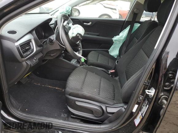 2022 Kia Rio S with VIN 3KPA24AD9NE505086, listed as a Copart auction lot 47869415 with 24,215 mi miles and Salvage Title. Bid and sale history available at carsss.com. Image 7.