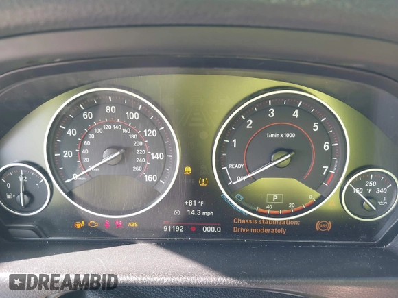 2015 BMW 3 Series 320i xDrive с VIN WBA3C3G58FNS73185, выставлен на аукционе IAAI как лот 42264374 с пробегом 91 192 миль миль и . История ставок и продаж доступна на DreamBid. Изображение 7.