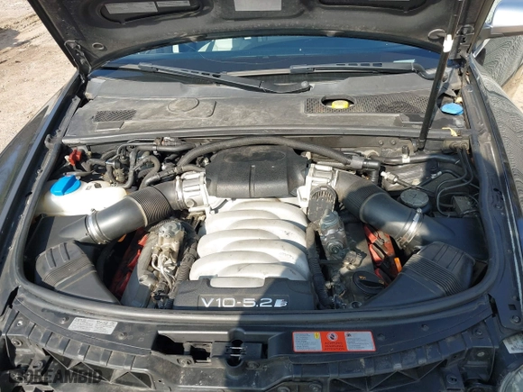 2008 Audi S6 with VIN WAUDN74F98N000603, listed as a IAAI auction lot 42018085 with 152,160 mi miles. Bid and sale history available at carsss.com. Image 10.
