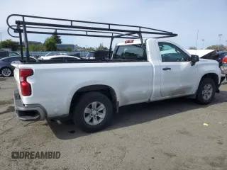 2021 Chevrolet Silverado 1500 Work Truck with VIN 3GCNWAEF7MG317850, listed as a Copart auction lot 49791675 with 75,586 mi miles and Salvage Title. Bid and sale history available at carsss.com. Image 3.