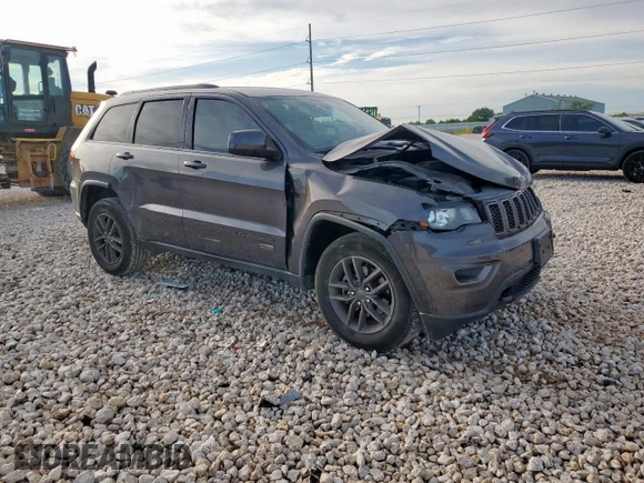 2016 Jeep Grand Cherokee 75th Anniversary with VIN 1C4RJEAG4GC369336, listed as a Copart auction lot 58158095 with 107,171 mi miles and Salvage title. Bid and sale history available at DreamBid. Image 4.