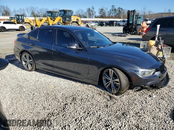 2017 BMW 3 Series 340i with VIN WBA8B3G31HNU35779, listed as a Copart auction lot 88151105 with 90,783 mi miles and Salvage Title. Bid and sale history available at DreamBid. Image 4.