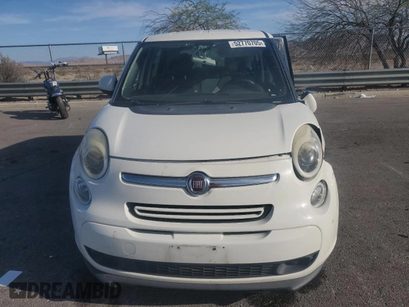 2014 FIAT 500L Easy with VIN ZFBCFABH8EZ018871, listed as a Copart auction lot 52770705 with 198,942 mi miles and Salvage Title. Bid and sale history available at DreamBid. Image 5.