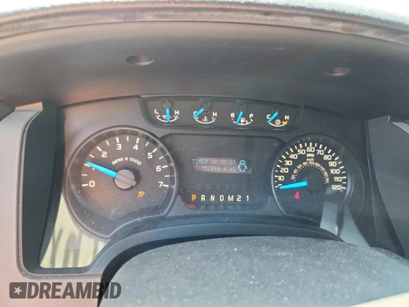 2014 Ford F-150 XL with VIN 1FTFX1EF0EFC57964, listed as a Copart auction lot 61936865 with 152,898 mi miles and Clean title. Bid and sale history available at DreamBid. Image 9.