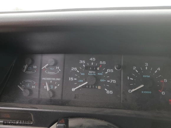 1994 Ford Ranger Splash with VIN 1FTCR14U1RPA36967, listed as a Copart auction lot 85677864 with 74,219 mi miles and Salvage Title. Bid and sale history available at carsss.com. Image 9.