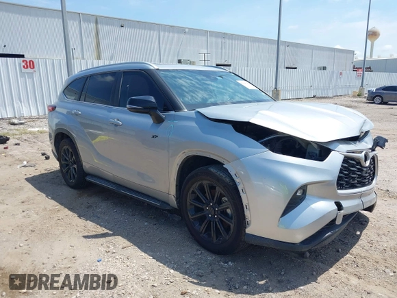 2023 Toyota Highlander L with VIN 5TDKDRAH7PS005256, listed as a IAAI auction lot 42346343 with 57,498 mi miles and . Bid and sale history available at DreamBid. Image 1.