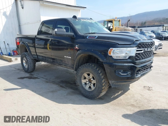 2022 Ram 2500 Big Horn with VIN 3C6UR5DL3NG382141, listed as a IAAI auction lot 41804461 with 46,289 mi miles. Bid and sale history available at carsss.com. Image 1.
