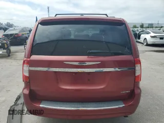2011 Chrysler Town & Country Limited with VIN 2A4RR6DG6BR656150, listed as a Copart auction lot 51119625 with 0 mi miles and Salvage Title. Bid and sale history available at carsss.com. Image 6.