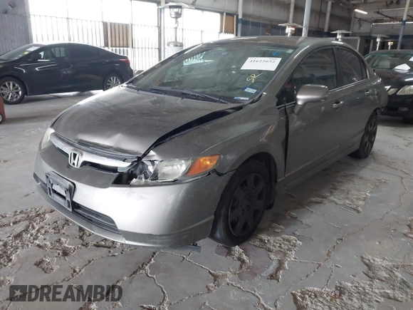 2008 Honda Civic LX with VIN 1HGFA16578L020709, listed as a IAAI auction lot 41622652 with 276,782 mi miles and . Bid and sale history available at DreamBid. Image 2.
