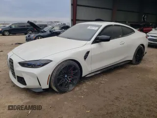 2022 BMW M4 Competition with VIN WBS33AZ06NCK00344, listed as a Copart auction lot 86636164 with 16,570 mi miles and Salvage Title. Bid and sale history available at carsss.com. Image 1.