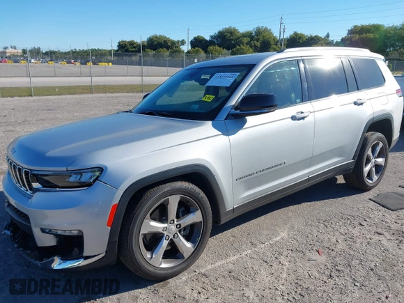 2022 Jeep Grand Cherokee Limited with VIN 1C4RJJBGXN8528951, listed as a IAAI auction lot 41819945 with 36,498 mi miles and . Bid and sale history available at DreamBid. Image 17.