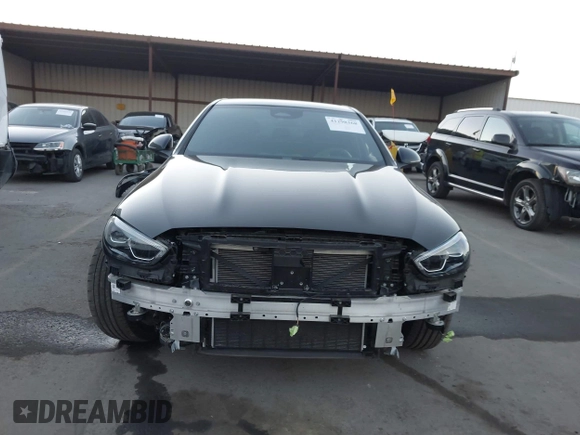 2024 Mercedes-Benz C 300 with VIN W1KAF4GB6RR209503, listed as a IAAI auction lot 41298368 with 10,182 mi miles and . Bid and sale history available at DreamBid. Image 13.