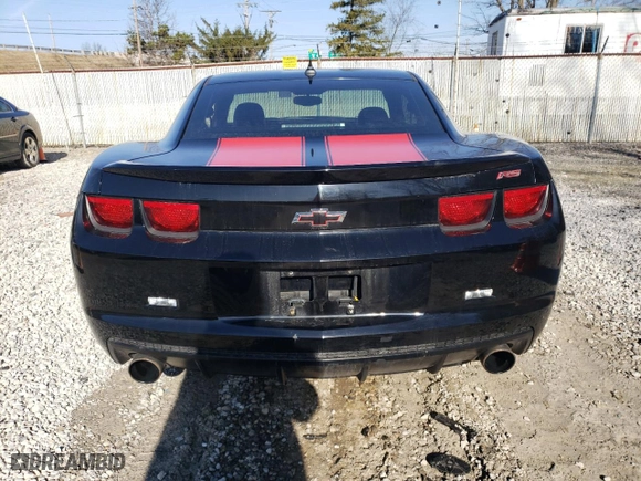 2010 Chevrolet Camaro 1LT with VIN 2G1FB1EV1A9170124, listed as a Copart auction lot 48291775 with 77,981 mi miles and Salvage Title. Bid and sale history available at carsss.com. Image 6.