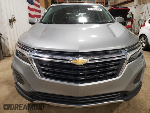 2023 Chevrolet Equinox LT with VIN 3GNAXTEG5PL130075, listed as a Copart auction lot 57128285 with 8,024 mi miles and Salvage title. Bid and sale history available at DreamBid. Image 5.