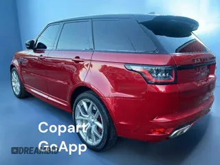 2019 Land Rover Range Rover Sport SVR with VIN SALWZ2SE0KA850XXX, listed as a Copart auction lot 48609505 with 67,838 mi miles and Clean Title. Bid and sale history available at DreamBid. Image 3.