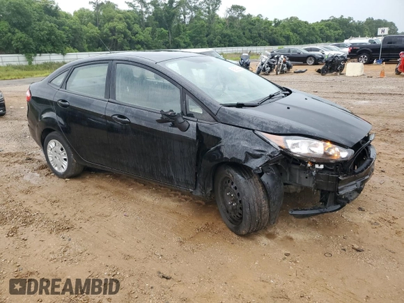 2018 Ford Fiesta S with VIN 3FADP4AJ3JM119192, listed as a Copart auction lot 55900225 with 92,110 mi miles and Salvage title. Bid and sale history available at DreamBid. Image 4.
