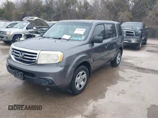 2015 Honda Pilot LX with VIN 5FNYF3H23FB009018, listed as a IAAI auction lot 41530286 with 274,232 mi miles and . Bid and sale history available at DreamBid. Image 18.