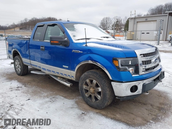 2013 Ford F-150 XL with VIN 1FTFX1ET9DFA00998, listed as a IAAI auction lot 41216058 with 168,995 mi miles and . Bid and sale history available at DreamBid. Image 1.