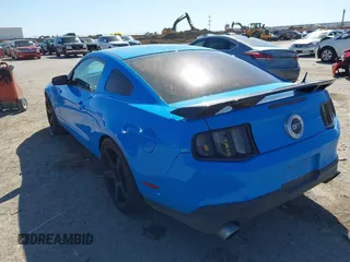 2012 Ford Mustang GT Premium with VIN 1ZVBP8CF1C5278476, listed as a IAAI auction lot 41776072 with 130,354 mi miles and . Bid and sale history available at DreamBid. Image 3.