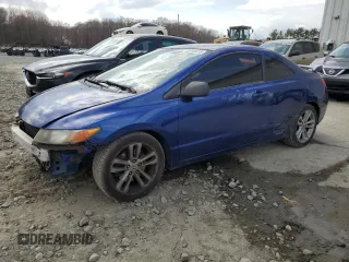 2007 Honda Civic Si with VIN 2HGFG21527H703893, listed as a Copart auction lot 50916615 with 214,253 mi miles and Salvage Title. Bid and sale history available at DreamBid. Image 1.