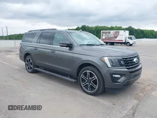 2019 Ford Expedition Max Limited with VIN 1FMJK2AT5KEA03755, listed as a IAAI auction lot 42329445 with 138,961 mi miles and . Bid and sale history available at DreamBid. Image 1.