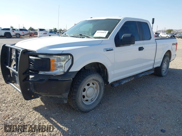 2018 Ford F-150 XL with VIN 1FTFX1E55JKC56558, listed as a IAAI auction lot 42256824 with 98,484 mi miles and . Bid and sale history available at DreamBid. Image 17.