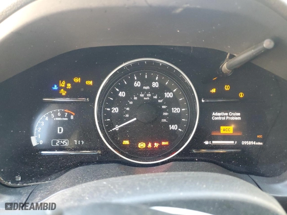 2019 Honda HR-V EX with VIN 3CZRU5H54KM704964, listed as a Copart auction lot 47941865 with 95,894 mi miles and Clean Title. Bid and sale history available at carsss.com. Image 9.