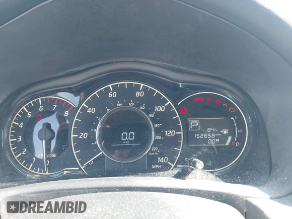 2015 Nissan Note SR with VIN 3N1CE2CP6FL422601, listed as a IAAI auction lot 42706700 with 152,658 mi miles and . Bid and sale history available at DreamBid. Image 7.