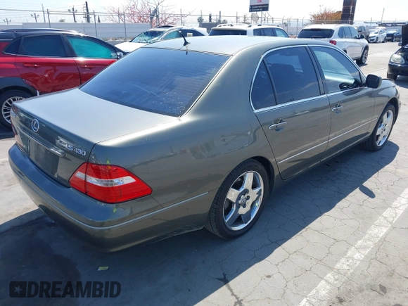2006 Lexus LS 430 z VIN JTHBN36F265036984, wystawiony jako IAAI lot #42163570 z przebiegiem 144 466 mil mil oraz . Historia ofert i sprzedaży dostępna na DreamBid. Obrazek 4.