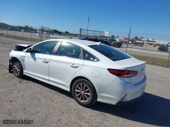 2019 Hyundai Sonata SE with VIN 5NPE24AF5KH787107, listed as a IAAI auction lot 41726970 with 148,943 mi miles. Bid and sale history available at carsss.com. Image 3.