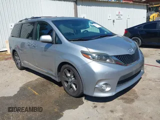 2017 Toyota Sienna SE with VIN 5TDXZ3DC8HS833127, listed as a IAAI auction lot 41855453 with 85,848 mi miles and . Bid and sale history available at DreamBid. Image 1.