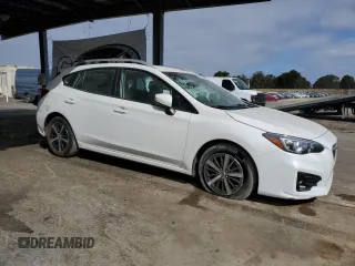 2019 Subaru Impreza Premium с VIN 4S3GTAD63K3725880, выставлен на аукционе Copart как лот 59520805 с пробегом 57 397 миль миль и Списание • Salvage title. История ставок и продаж доступна на DreamBid. Изображение 4.