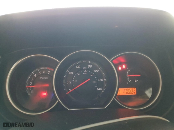 2011 Nissan Versa 1.8 S with VIN 3N1BC1CPXBL435325, listed as a Copart auction lot 46518295 with 140,537 mi miles and Salvage Title. Bid and sale history available at carsss.com. Image 9.